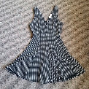 Moon Checkered Mini Dress from Modcloth